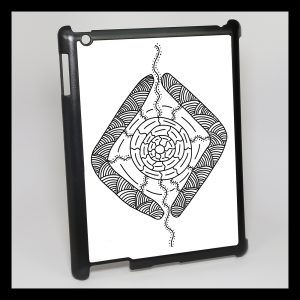 IPad cover - Ipad 234 shell cover 8-boomerang dreaming