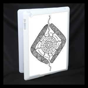Ipad Cover - Roll White - Boomerang Dreaming